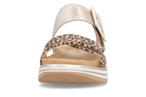 Dámske šľapky Remonte D1J61-91 zlatá