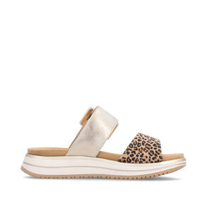 Dámske šľapky Remonte D1J61-91 zlatá