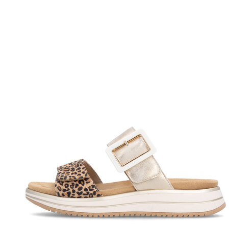 Dámske šľapky Remonte D1J61-91 zlatá