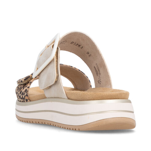 Dámske šľapky Remonte D1J61-91 zlatá