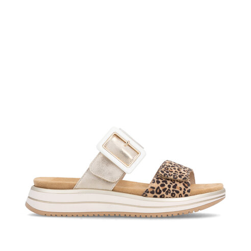 Dámske šľapky Remonte D1J61-91 zlatá