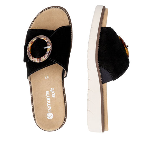 Dámske šľapky Remonte D2042-02 čierna