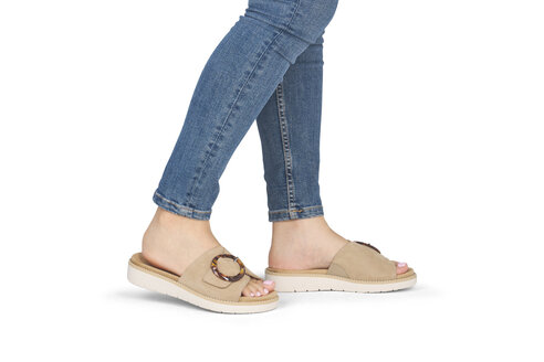 Dámske šľapky Remonte D2042-62 béžová