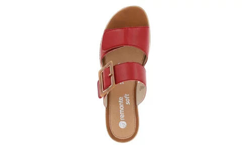Dámske šľapky Remonte D3068-33 červené