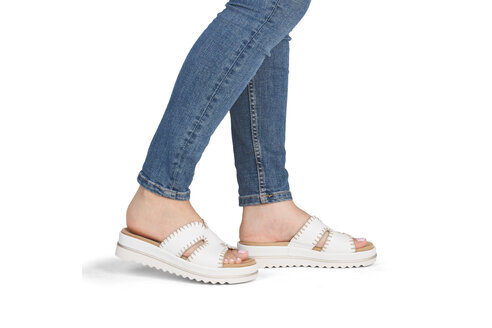 Dámske šľapky Remonte D3P51-80 biela