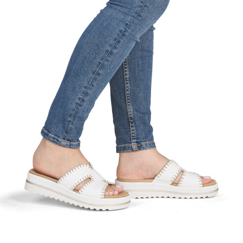 Dámske šľapky Remonte D3P51-80 biela