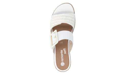 Dámske šľapky Remonte D6463-80 biela