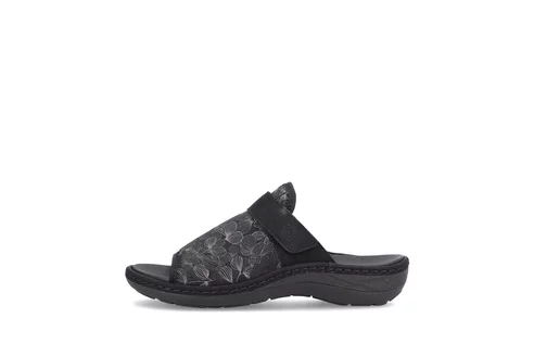 Dámske šľapky Remonte D7664-01 čierne
