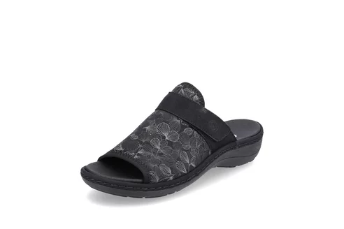Dámske šľapky Remonte D7664-01 čierne