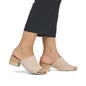 Dámske šľapky Remonte R8752-60 biela káva