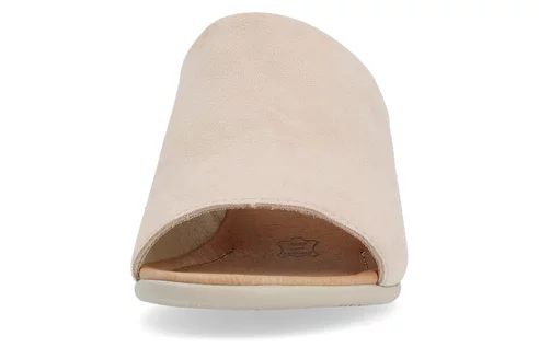 Dámske šľapky Remonte R8752-60 biela káva