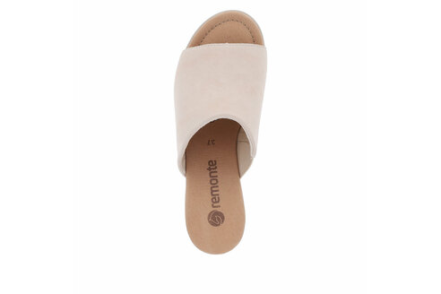 Dámske šľapky Remonte R8752-60 biela káva