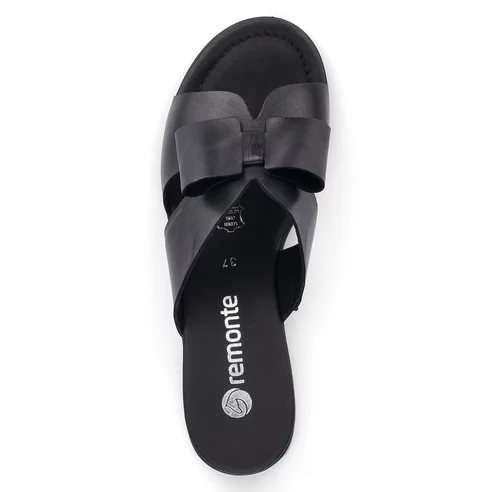 Dámske šľapky Remonte R8759-01 čierne