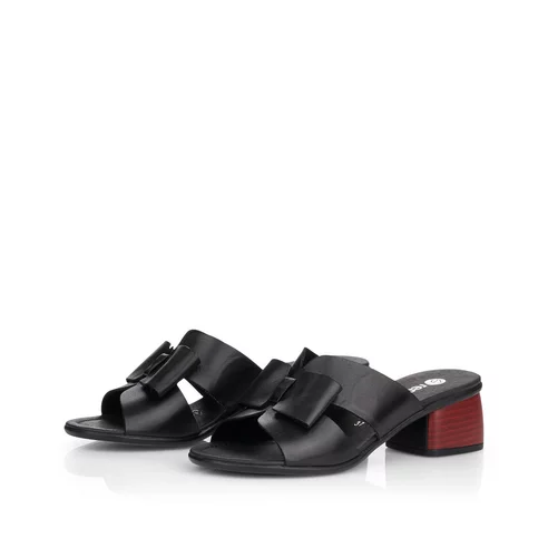 Dámske šľapky Remonte R8759-01 čierne