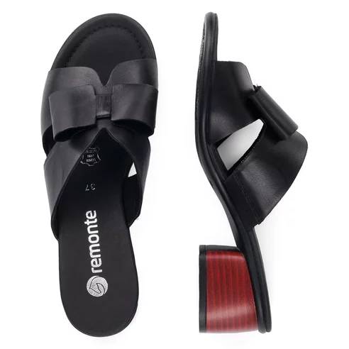 Dámske šľapky Remonte R8759-01 čierne