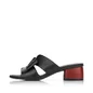Dámske šľapky Remonte R8759-01 čierne