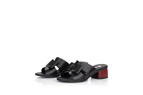 Dámske šľapky Remonte R8759-01 čierne