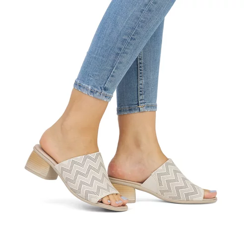 Dámske šľapky Remonte R8775-60 biele