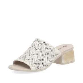 Dámske šľapky Remonte R8775-60 biele