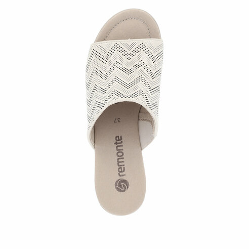 Dámske šľapky Remonte R8775-60 biele