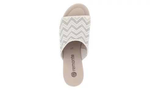 Dámske šľapky Remonte R8775-60 biele