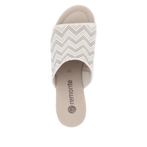 Dámske šľapky Remonte R8775-60 biele
