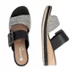Dámske šľapky Remonte - Rieker D6463-03 čierne