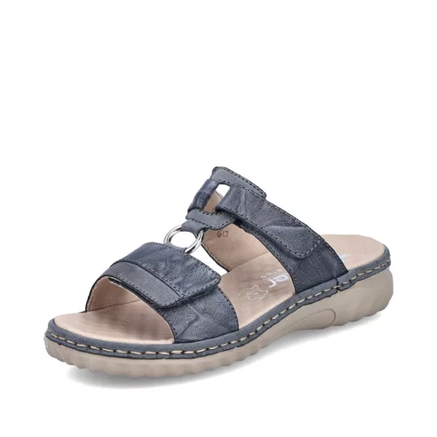 Dámske šľapky Rieker 60428-14 modré