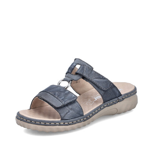 Dámske šľapky Rieker 60428-14 modré