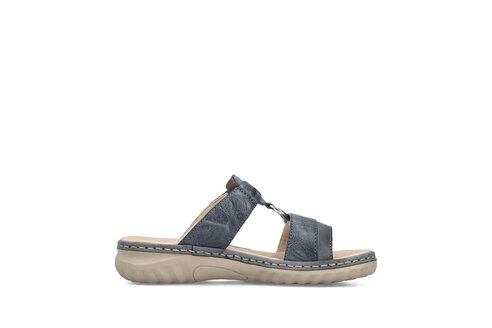 Dámske šľapky Rieker 60428-14 modré