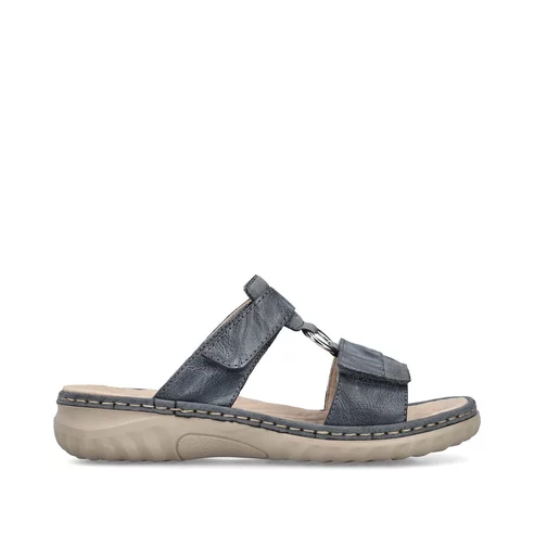 Dámske šľapky Rieker 60428-14 modré