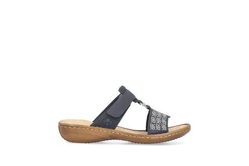 Dámske šľapky Rieker 60863-14 modré