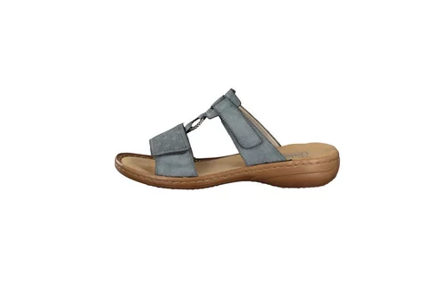 Dámske šľapky Rieker 60885-12 modré