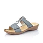 Dámske šľapky Rieker 60885-12 modré