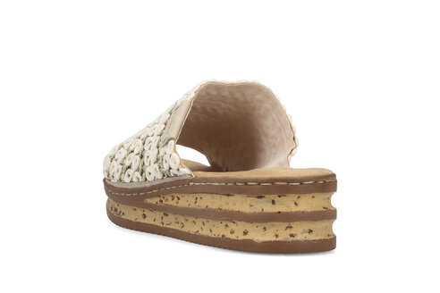 Dámske šľapky Rieker 629X8-60 béžová