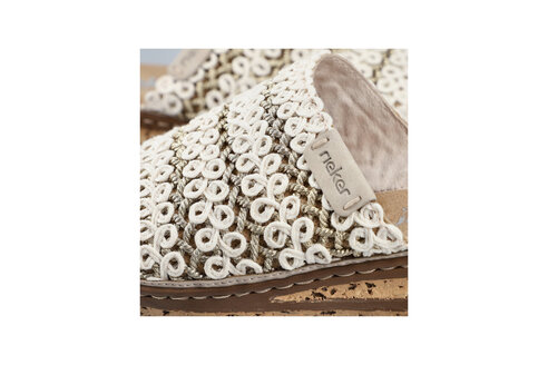 Dámske šľapky Rieker 629X8-60 béžová