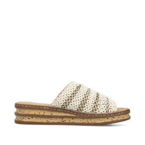 Dámske šľapky Rieker 629X8-60 béžová