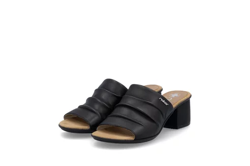 Dámske šľapky Rieker 64687-00 čierne
