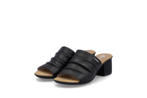 Dámske šľapky Rieker 64687-00 čierne