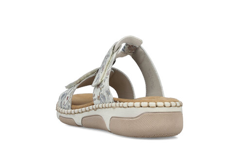 Dámske šľapky Rieker 66292-90 biela