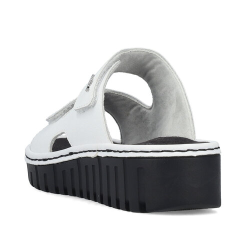 Dámske šľapky Rieker V1392-80 biela