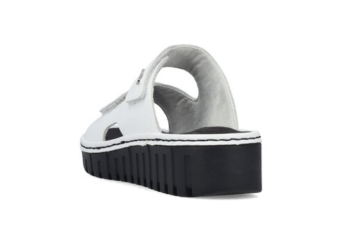 Dámske šľapky Rieker V1392-80 biela