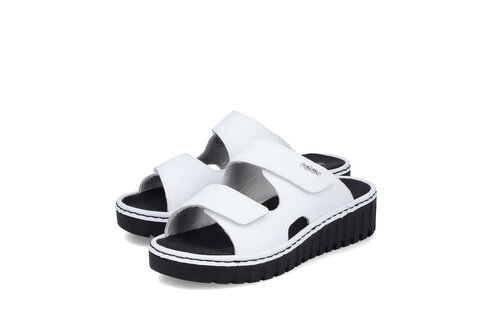 Dámske šľapky Rieker V1392-80 biela