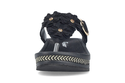 Dámske šľapky Rieker V1466-00 čierna