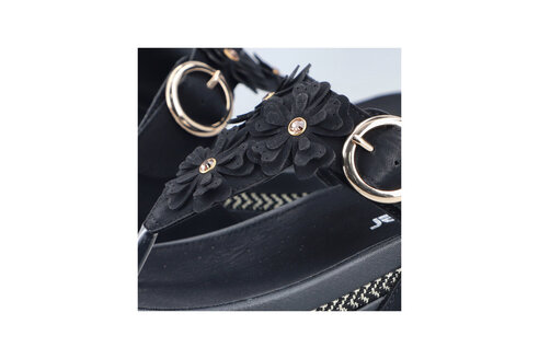 Dámske šľapky Rieker V1466-00 čierna