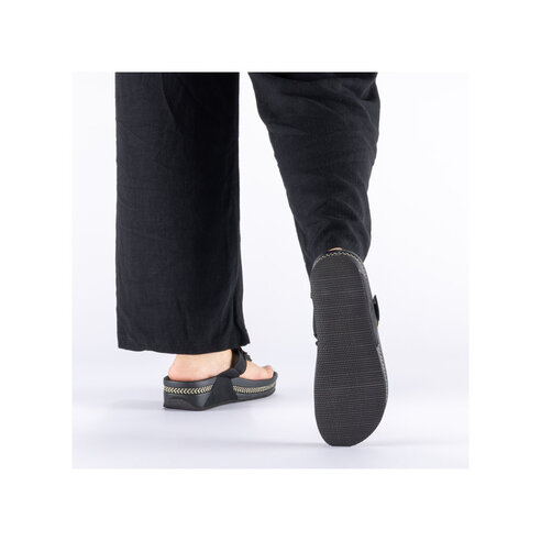 Dámske šľapky Rieker V1466-00 čierna