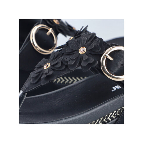 Dámske šľapky Rieker V1466-00 čierna