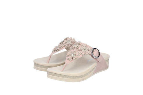 Dámske šľapky Rieker V1466-31 ružová