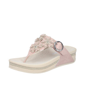 Dámske šľapky Rieker V1466-31 ružová