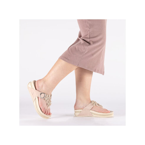 Dámske šľapky Rieker V1466-31 ružová